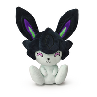 Black Battle Bunny Plush (9in)