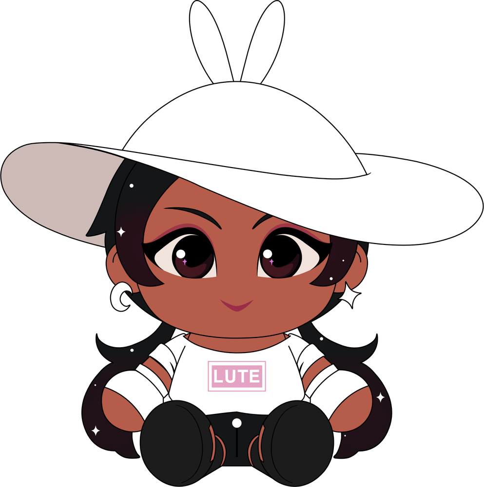 Witch Bunny Plush (9in)