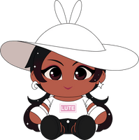 Witch Bunny Plush (9in)