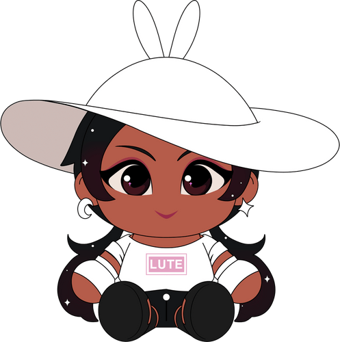 Witch Bunny Plush (9in)