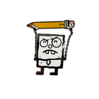 DoodleBob Pin