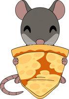 Pizza Rat Plush (9in)