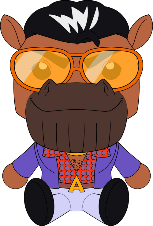 The Aura Farmer Plush (9in) Concept Illustration