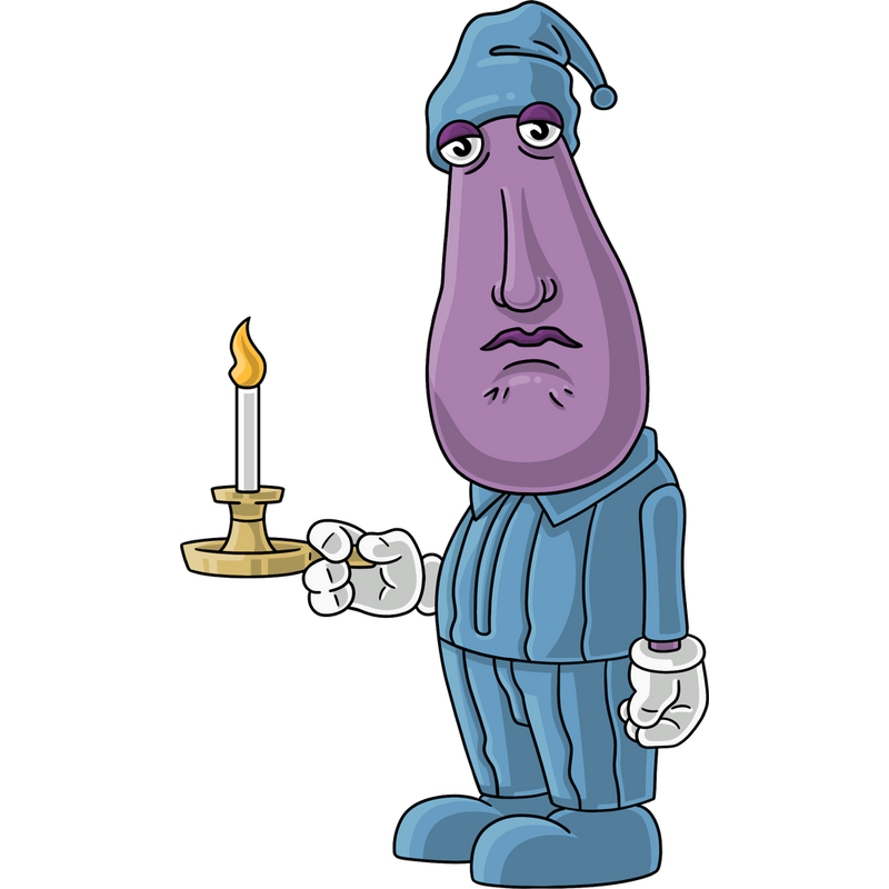 Floorboard Guy Concept Illustration