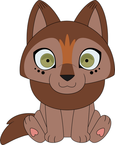 Wolf Mebh Plush (9in)