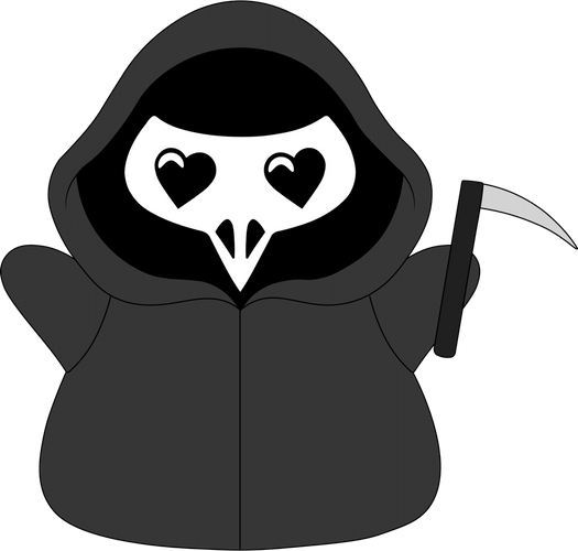 Tiny Death Plush (9in)