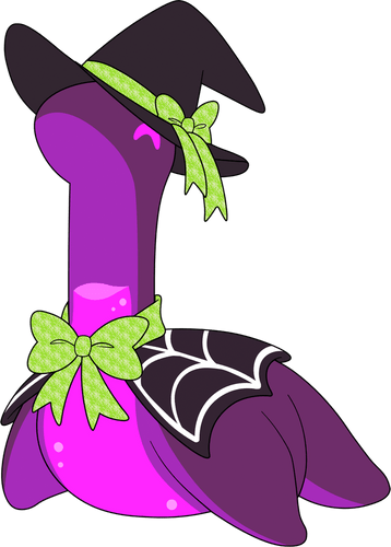 Witch Nessie Plush (9in)