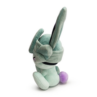 Grey Battle Bunny Plush (9in)