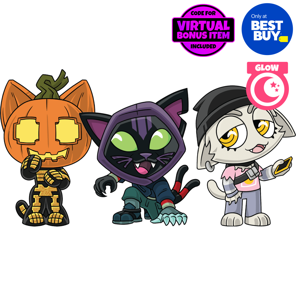 Spice, Nyanja & Meowskulls Minitooz (Retail Exclusive) – Youtooz