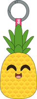 Sir Pineapple Keychain (5in)