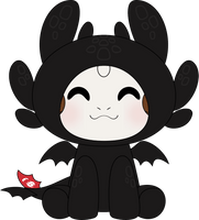 Rammie Toothless Plush (9in)