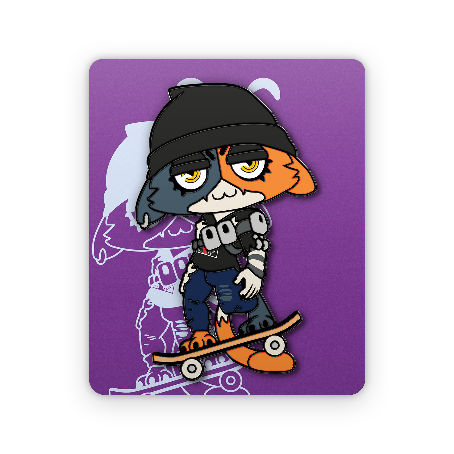 Meow Skulls Pin – Youtooz Collectibles Meow Skulls Pin – Youtooz Collectibles