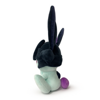 Black Battle Bunny Plush (9in)