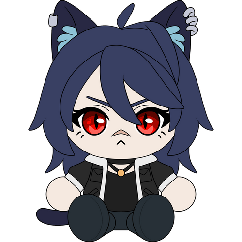 Zef Plush (9in) Concept Illustration