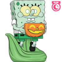 Glow In The Dark Ghost SpongeBob