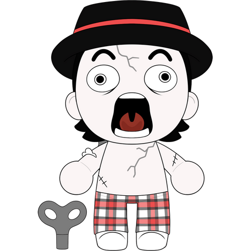 Jimmy Bobby Plush (9in) Concept Illustration