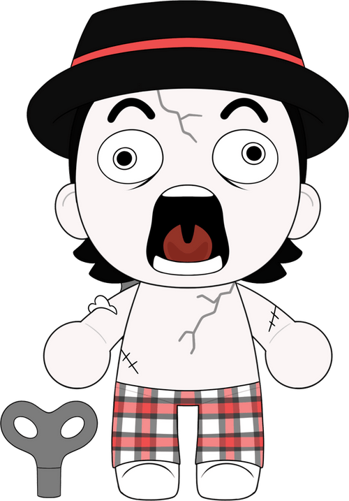 Jimmy Bobby Plush (9in) Concept Illustration