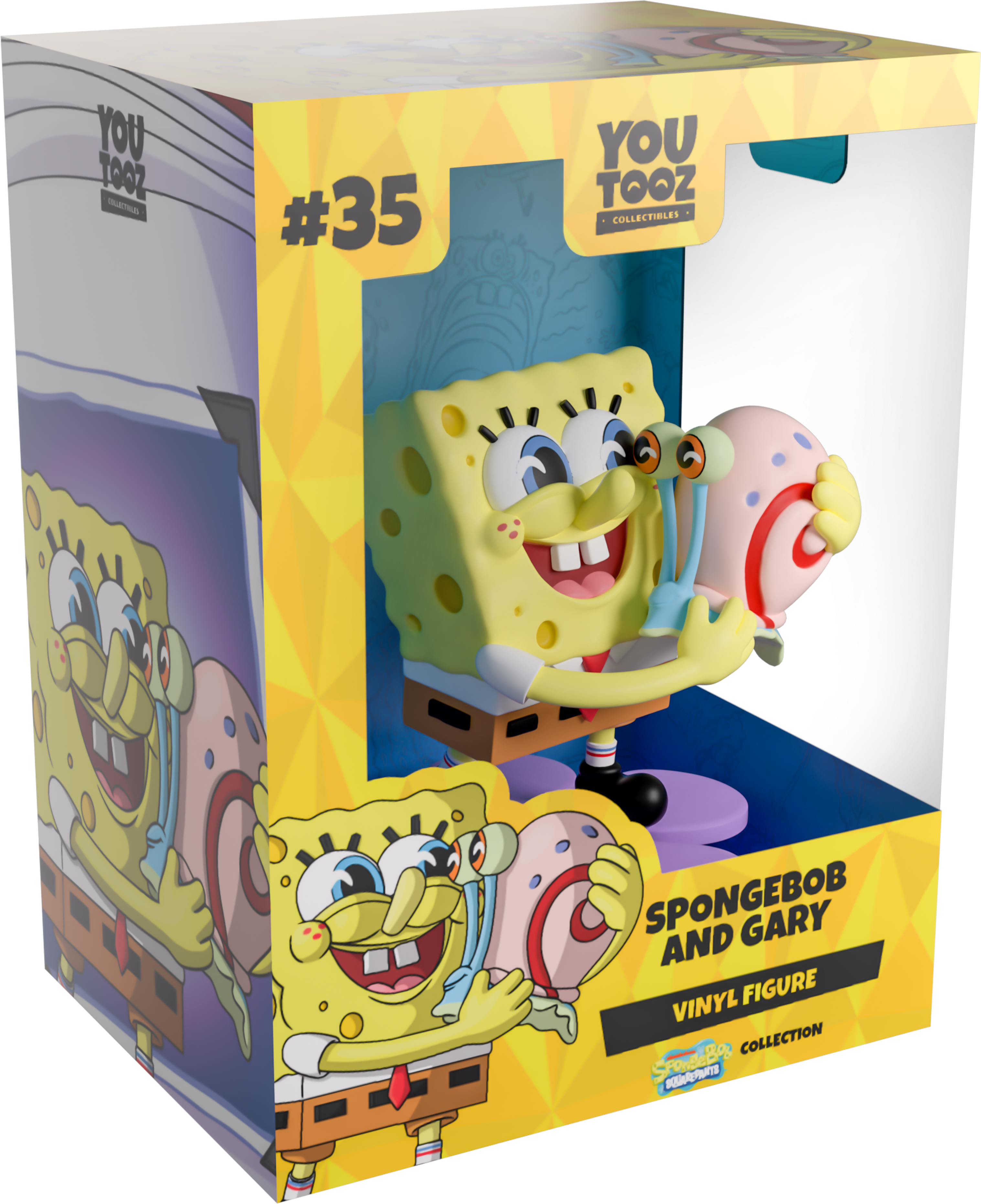 Spongebob SquarePants Vinyl Figure Spongebob & Gary 9 cm Spongebob SquarePants Vinyl Figure Spongebob & Gary 9 cm