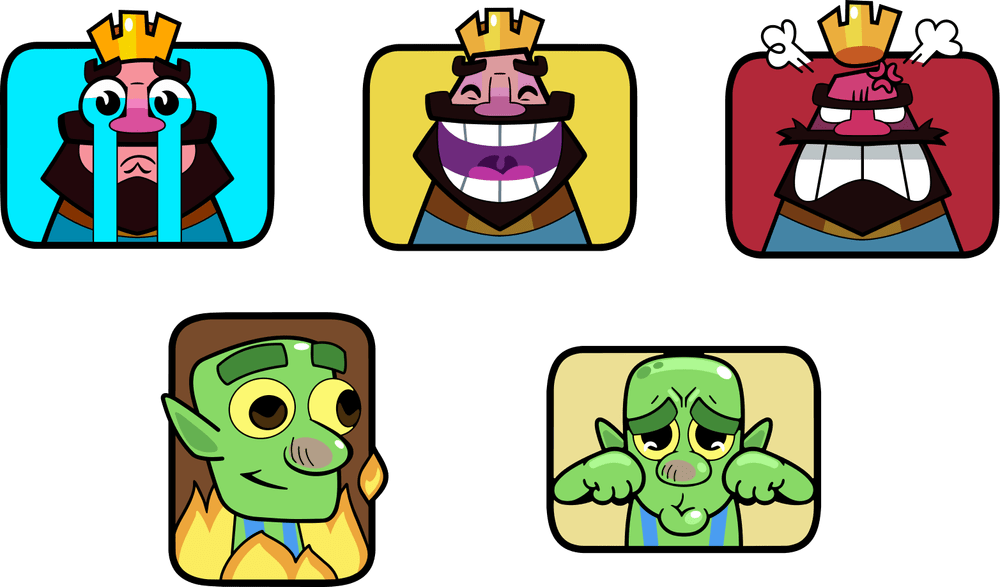 Clash Royale Pin Set