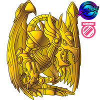 Gold Chrome The Winged Dragon of Ra