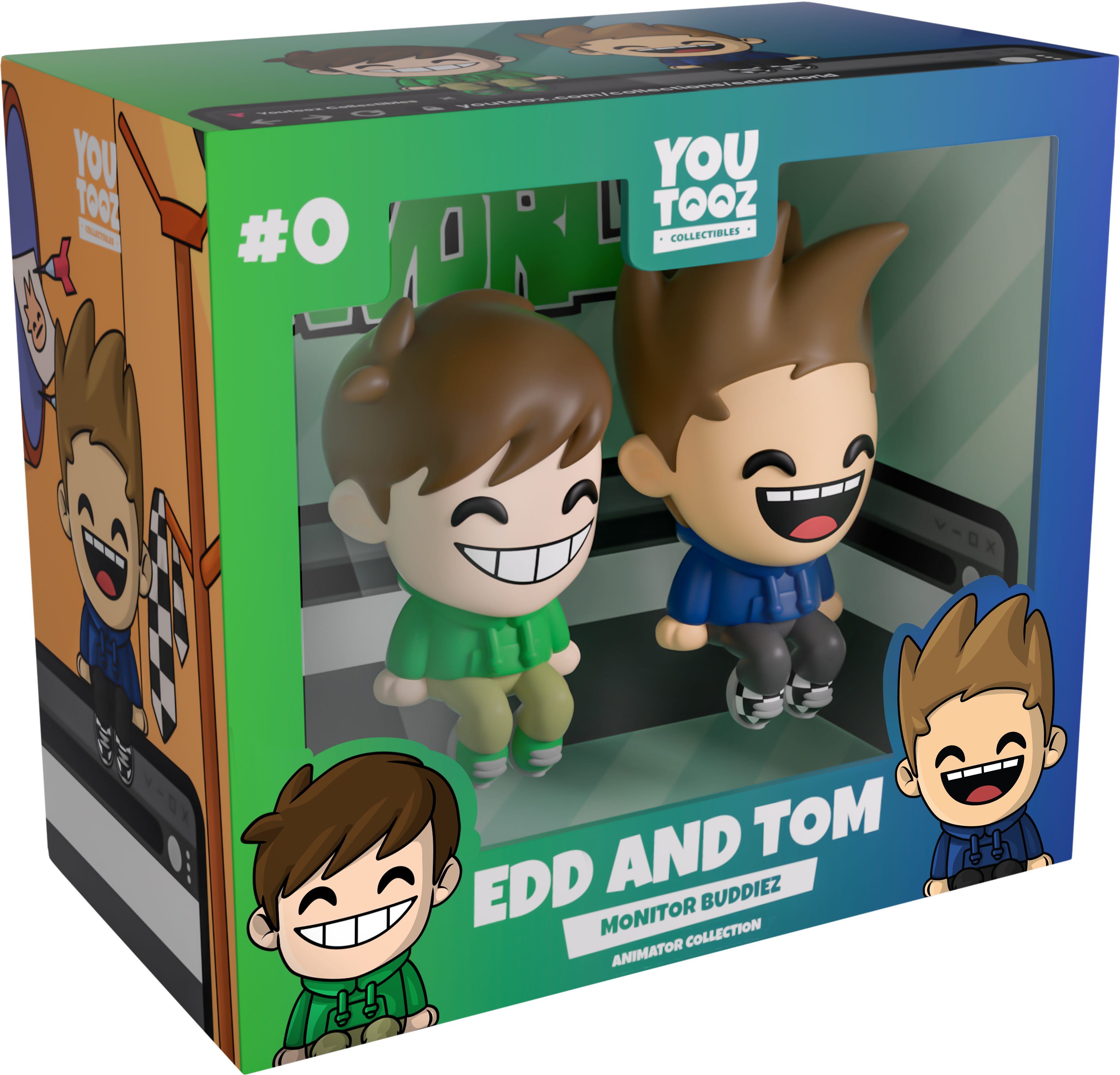Edd & Tom Monitor Buddiez – Youtooz Collectibles Edd & Tom Monitor Buddiez – Youtooz Collectibles