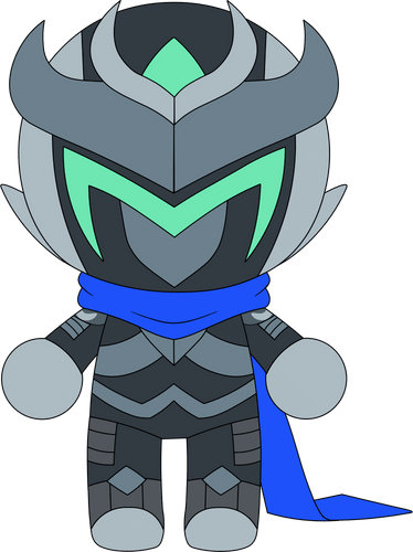Lunar Hero Lusit Plush (9in)