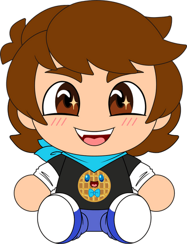 ConnerTheWaffle Plush (9in)