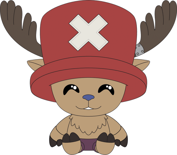 Concept of Tony Tony Chopper Plush (9in)
