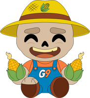 Farmer Glock Plush (9in)