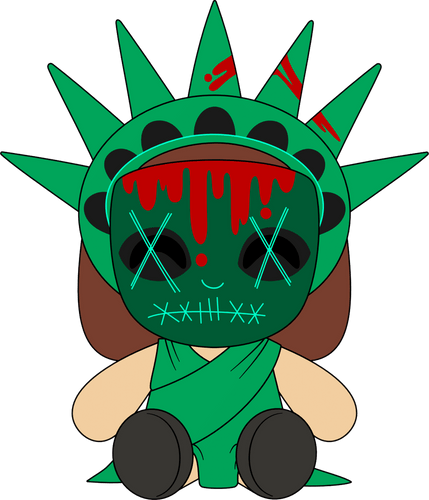 Concept of Lady Liberty Plush (9in)