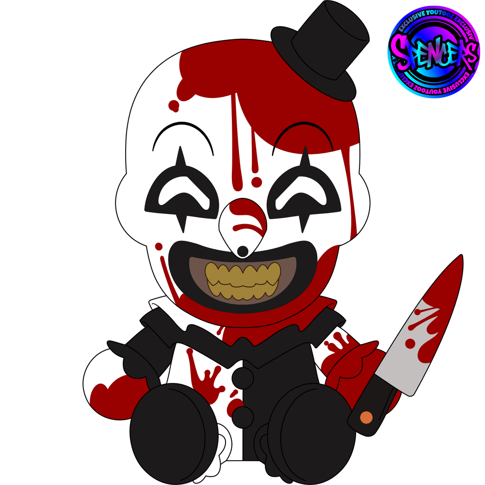 Bloody Art the Clown Plush (9in)