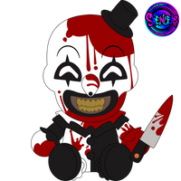 Bloody Art the Clown Plush (9in)