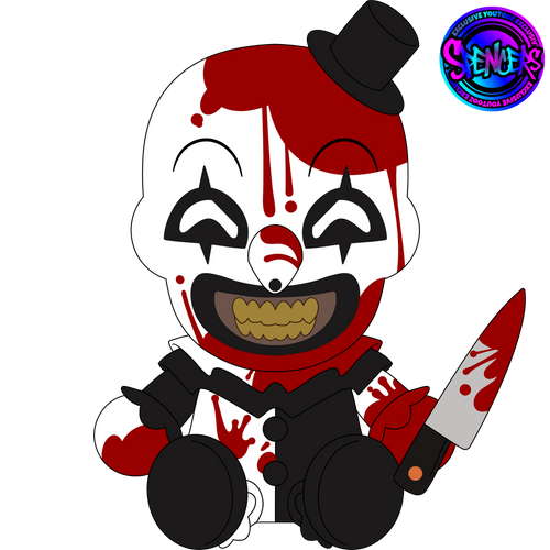 Bloody Art the Clown Plush (9in)