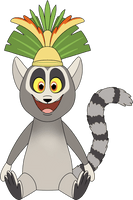 King Julien Plush (9in)