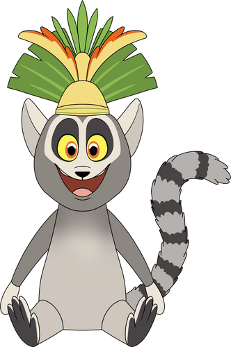 King Julien Plush (9in)