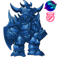 Blue Chrome Obelisk the Tormentor