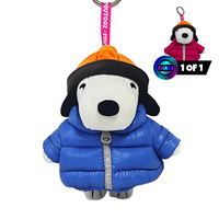 Puffer Jacket Snoopy Keychain (5in)