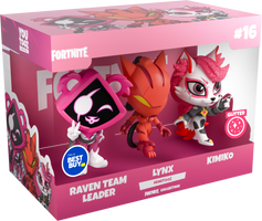 Raven Team Leader, Lynx & Kimiko Minitooz (Retail Exclusive)