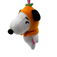 Orange Snoopy Keychain (5in)