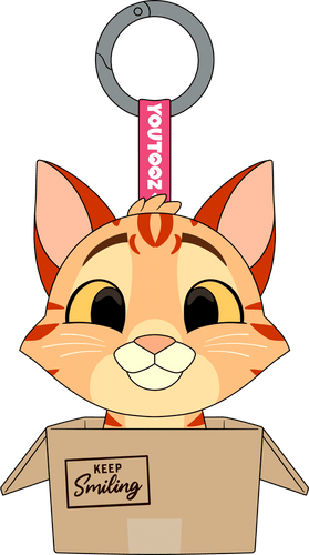 Goose Keychain (5in)