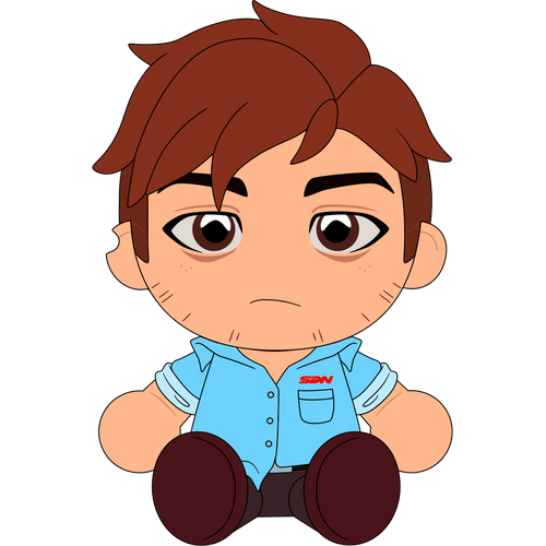 Robert Plush (9in) Concept Illustration