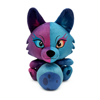 Galaxy Wolf Plush (9in)