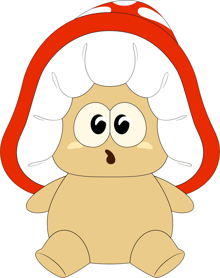 Mushroom Luma Plush (9in)