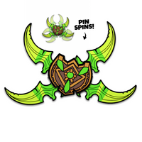 Illidian Stormrage's Warglaives Pin