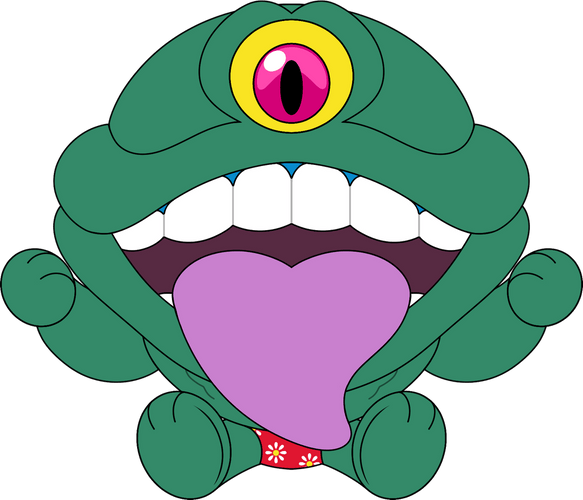 Concept of Ojama Green Plush (9in)