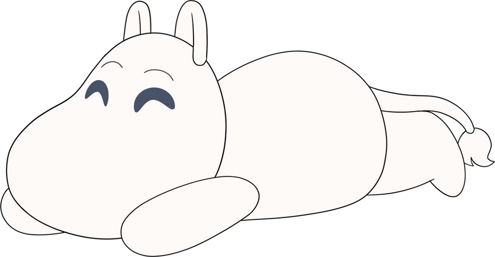 Concept of Moomin Weighted Plush (16in)