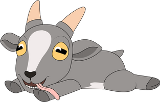 Goat Simulator Weighted Plush (16in)