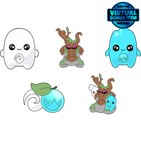 Sprites Pin Set