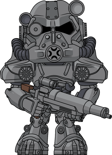 Concept of T-60 Power Armor