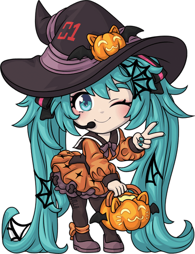 Halloween Style Miku